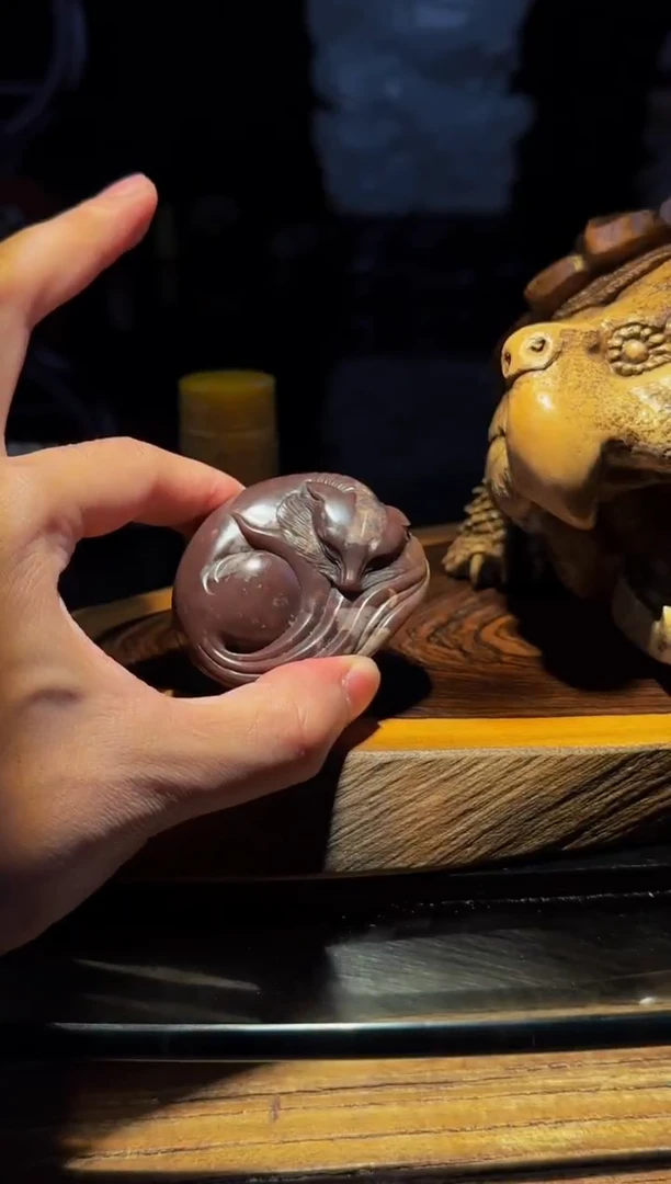 @**了摆件盘玩把玩茶宠