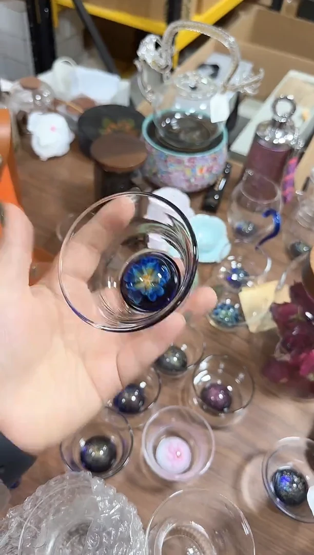 蓝花大清杯