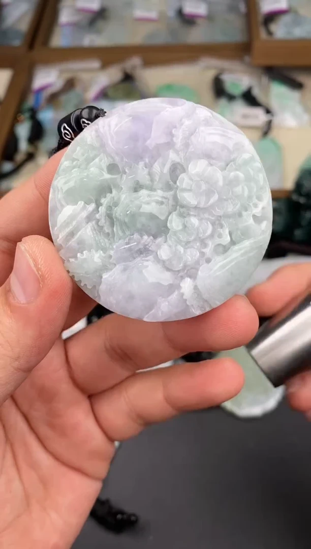 【闪购商品】翡翠颈饰未镶嵌   天然翡翠，一物一图