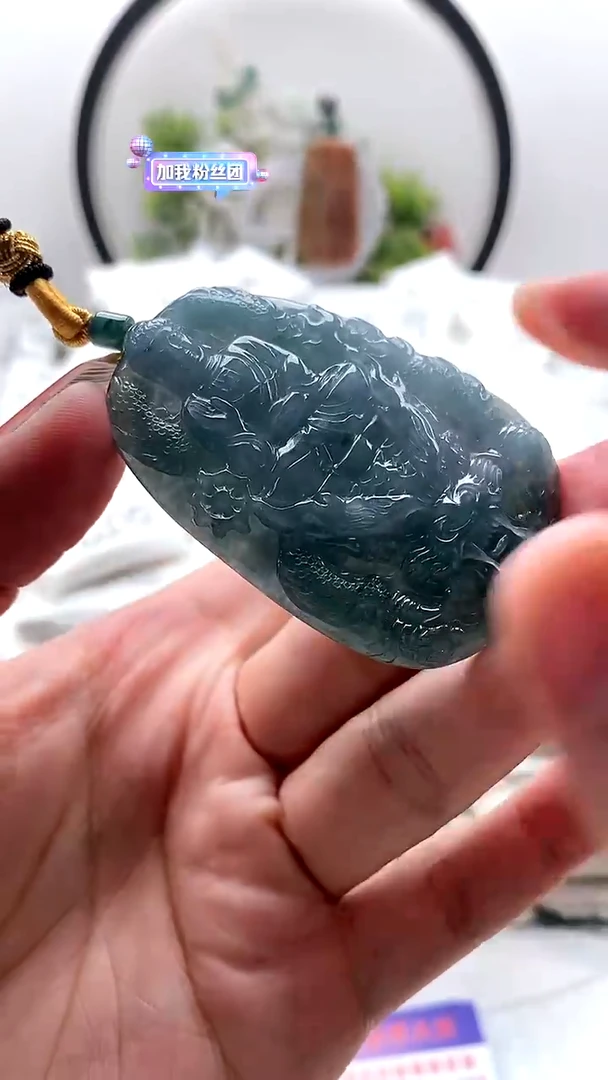 颈饰未镶嵌翡翠阿弥陀佛