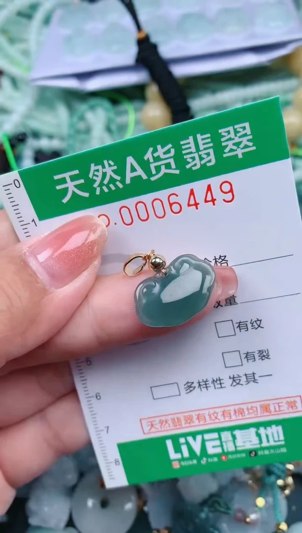 【闪购商品】翡翠颈饰未镶嵌.0006449