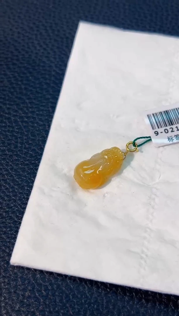 颈饰18K金镶嵌翡翠 缅料A货/支持复检/一件