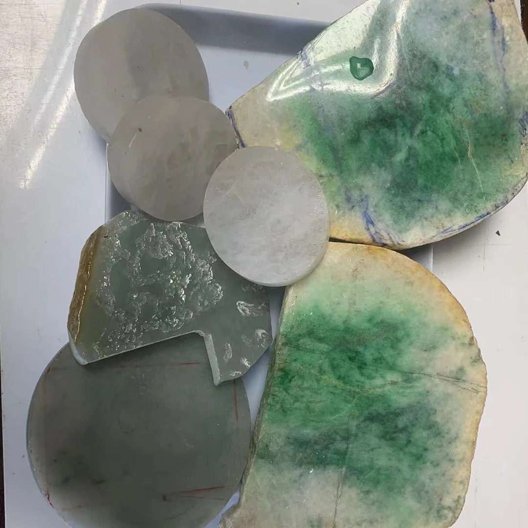 富泓翡翠天然缅甸翡翠边角片料(直播间拍品链接)