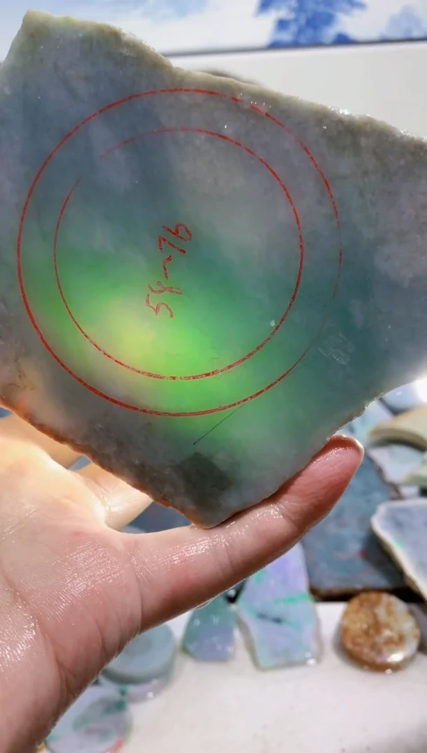 裸石翡翠0蒙0翡翠珠宝822