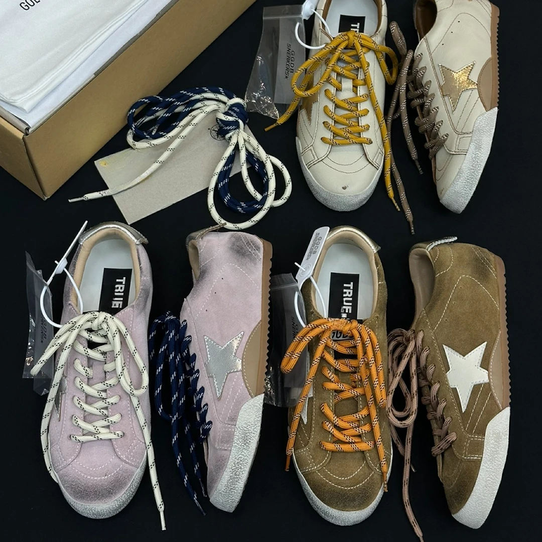 本月黑马 True star二代真皮做旧小脏鞋