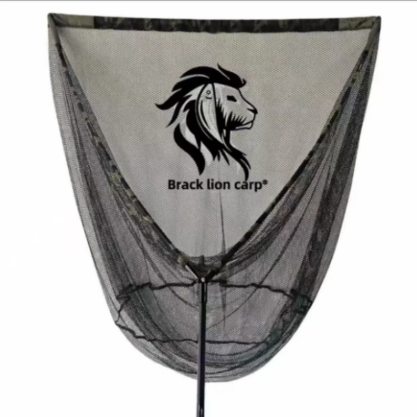 大朱游钓大朱鲤-黑狮A4欧式抄网钓鱼抄网巨物抄网大物抄网钓鱼