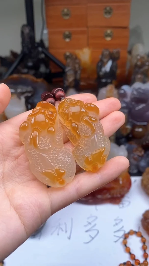 【闪购商品】玛瑙/玉髓颈饰未镶嵌AA