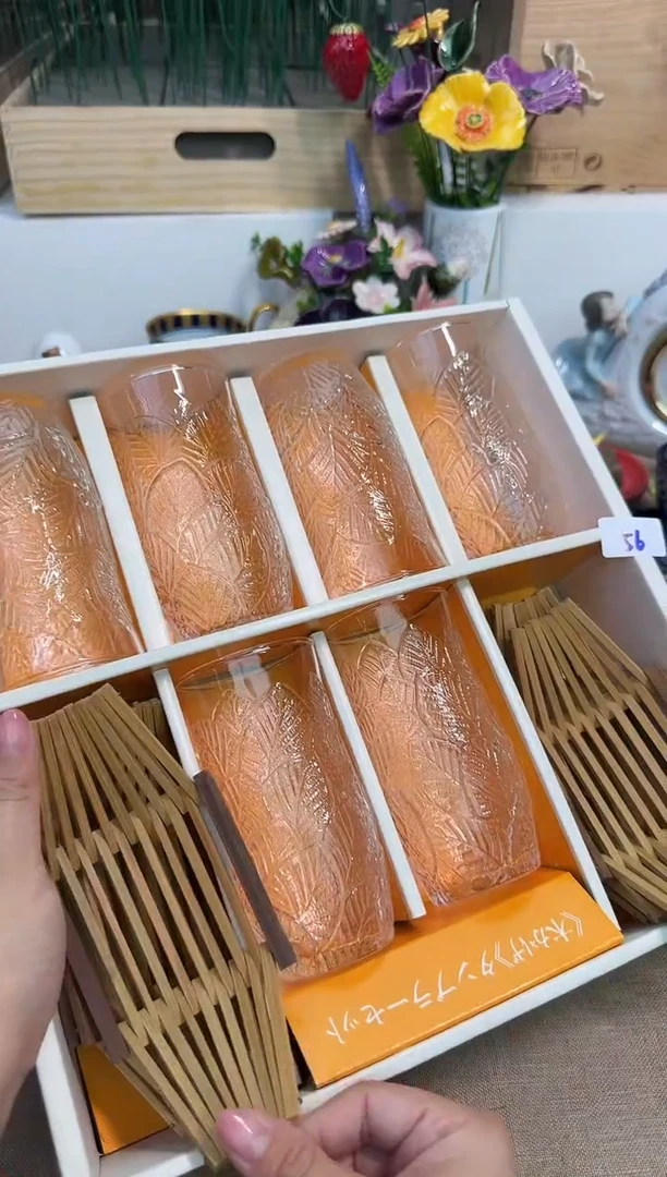 瓷片6杯泡泡家的瓷器真好看