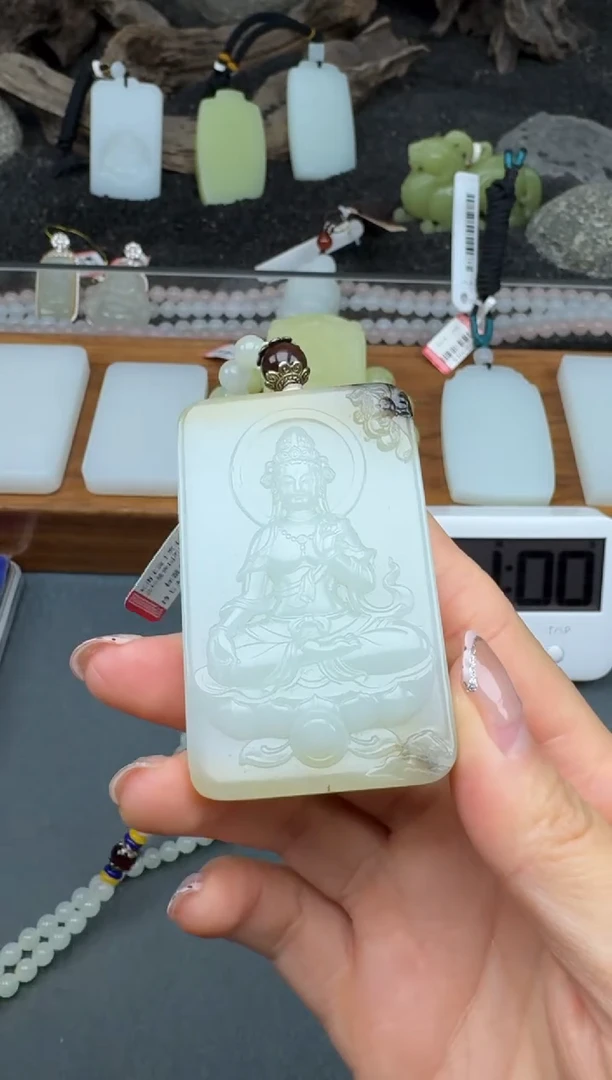 颈饰未镶嵌和田玉3