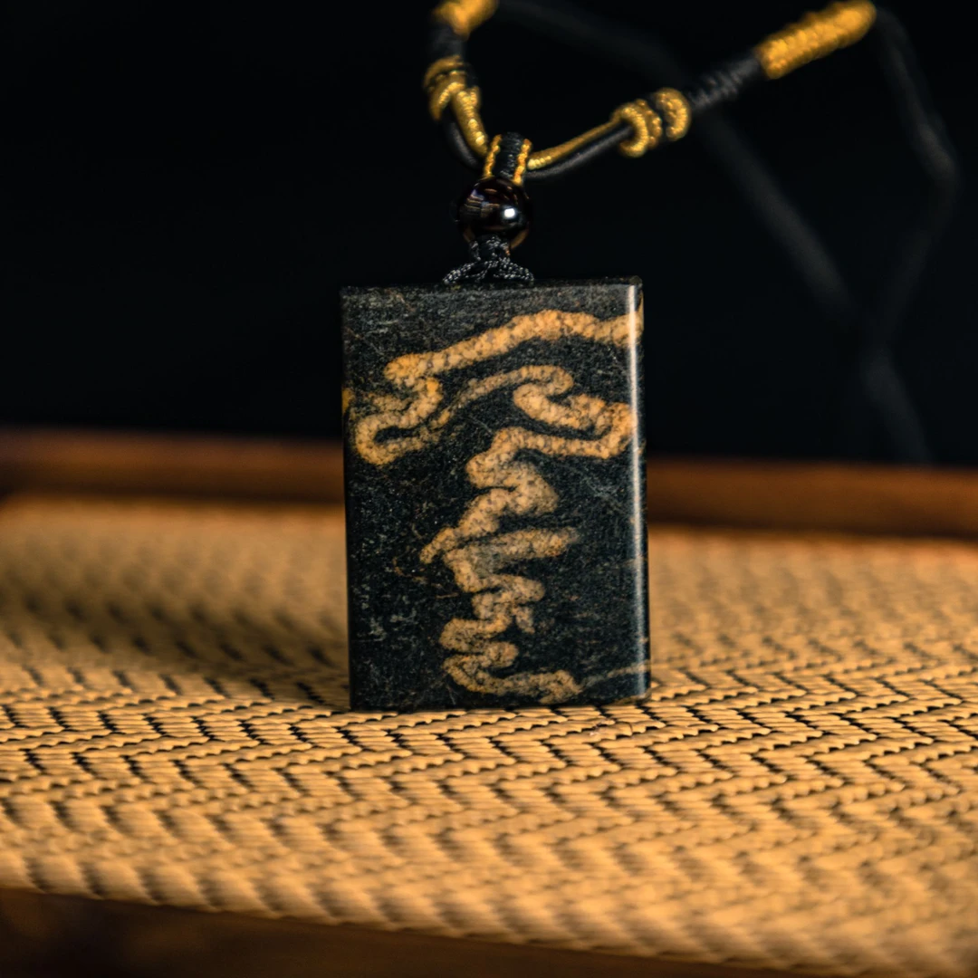 东岳平安石 平安无事牌 创意茶道复古