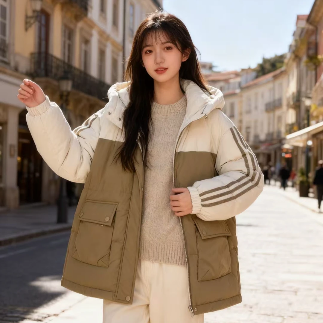 9810389高端专享老林家儿童冬款羽绒服卡其（靠谱）