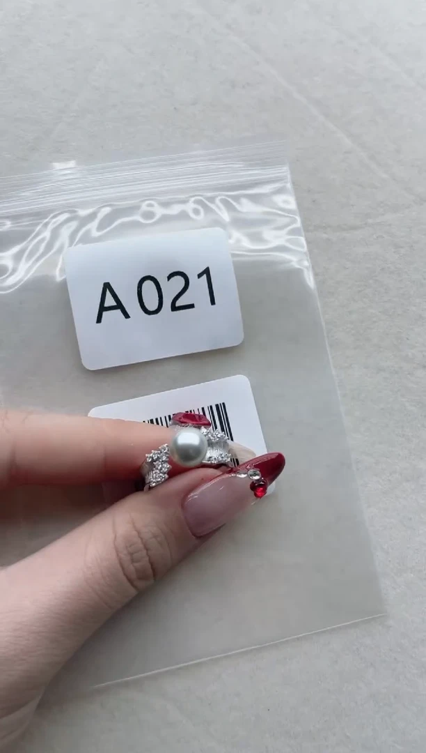 【闪购商品】海水珍珠戒指银S925镶嵌A021