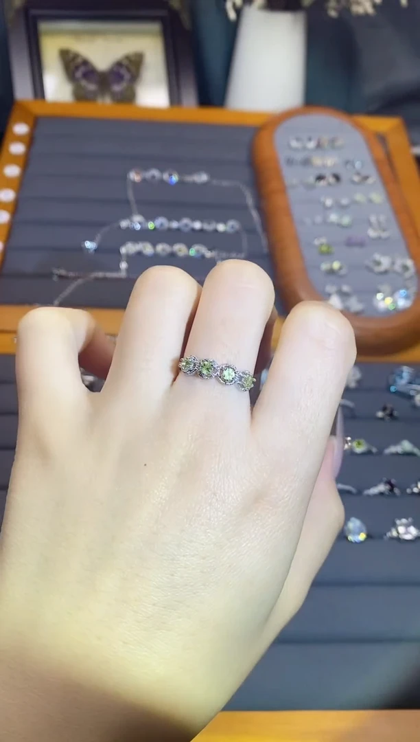 【闪购商品】水晶手链银S925镶嵌A85