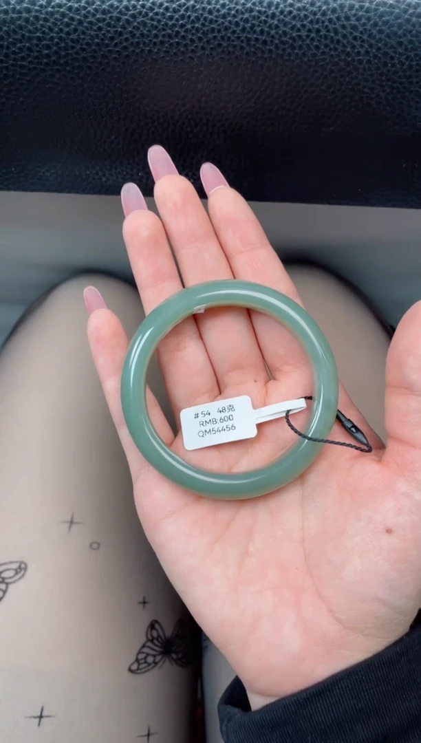 【闪购商品】和田玉手镯未镶嵌新疆且末料青白玉