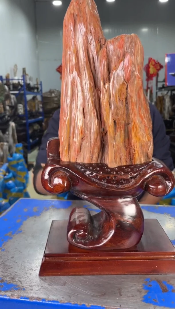 【闪购商品】硅化玉摆件未镶嵌32