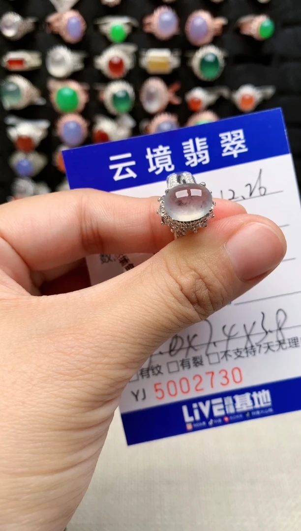 未镶嵌戒指翡翠2730