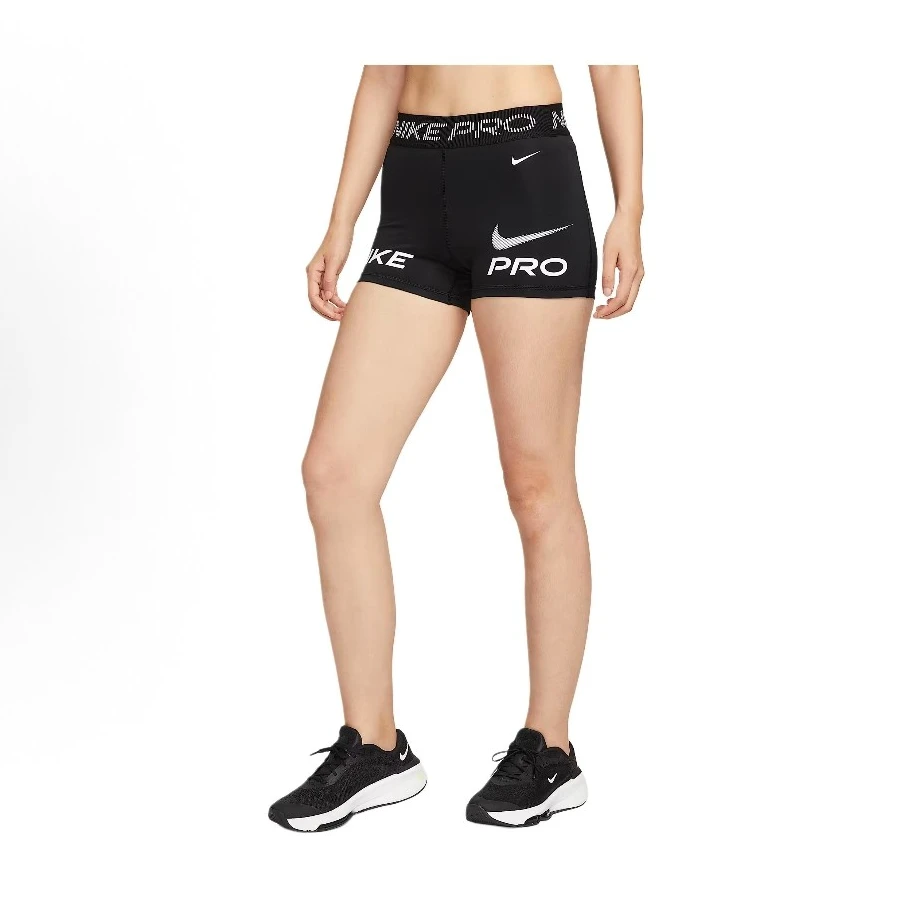 NIKE 耐克女款松紧修身运动速干短裤健身马拉松 HV2465-010