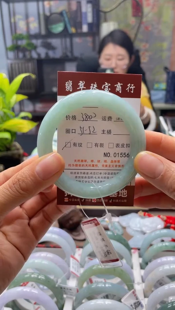 未镶嵌手镯翡翠1556