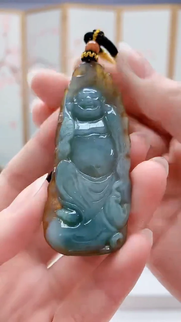 未镶嵌定制翡翠5060ry-毛货挂件40