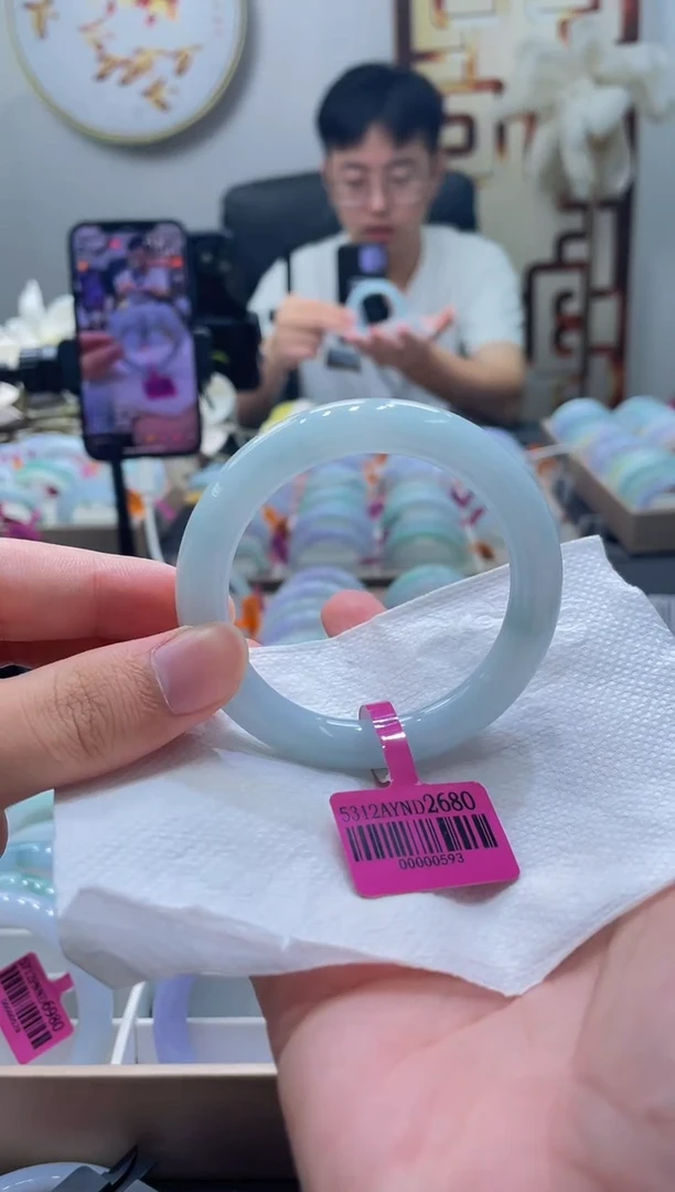 未镶嵌手镯翡翠216-53