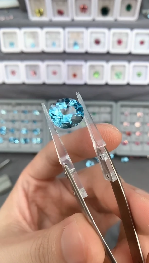 【闪购商品】定制托帕石裸石未镶嵌10ct