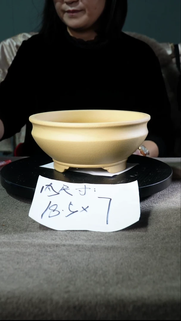 宜兴紫砂花盆小花盆