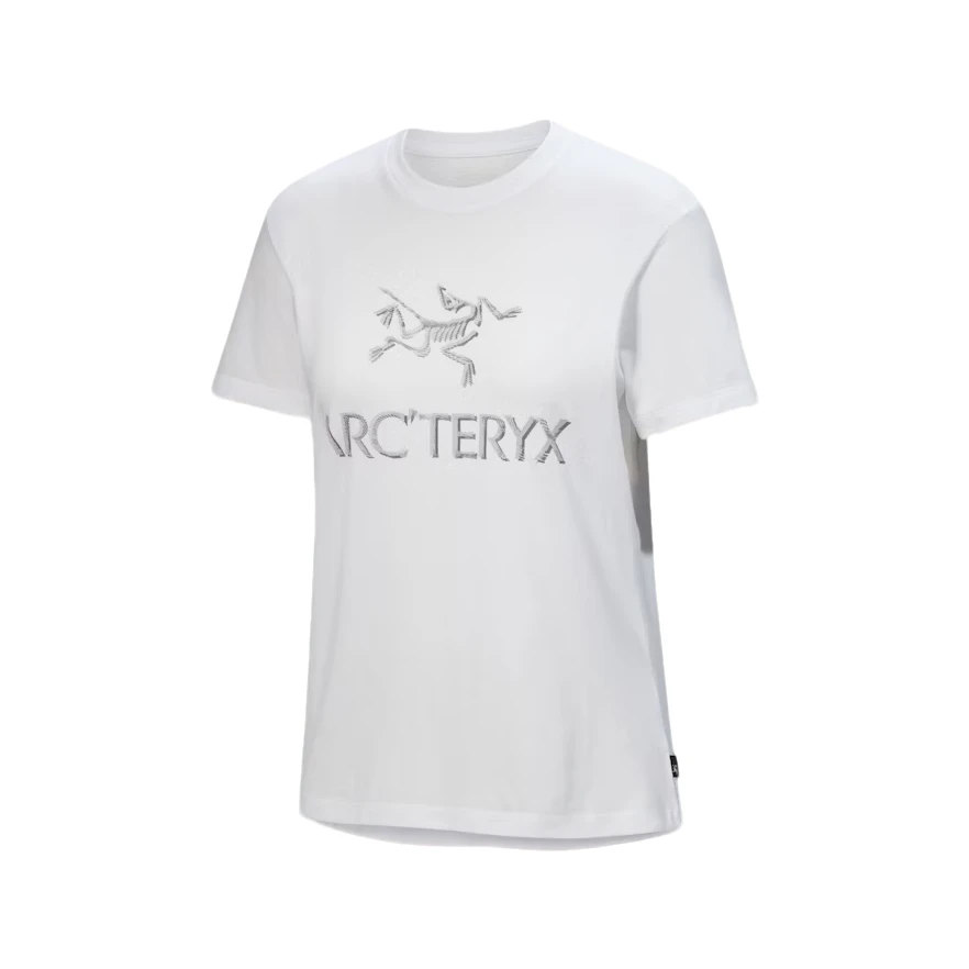 【加拿大直发】25在售始祖鸟女款Arc Word鸟字母双标棉短袖T恤半袖