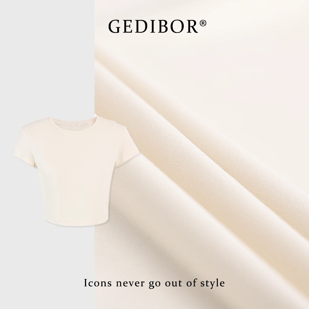 XUEXUE丨【奶油T】修身显瘦百搭时尚短袖T恤GD25-TX082