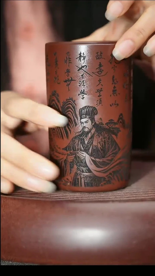 茶杯紫砂紫砂主人杯福利放漏