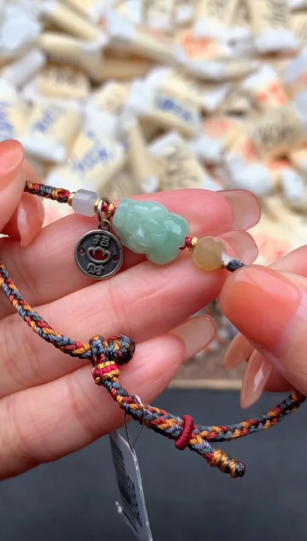 银S925镶嵌挂件翡翠1