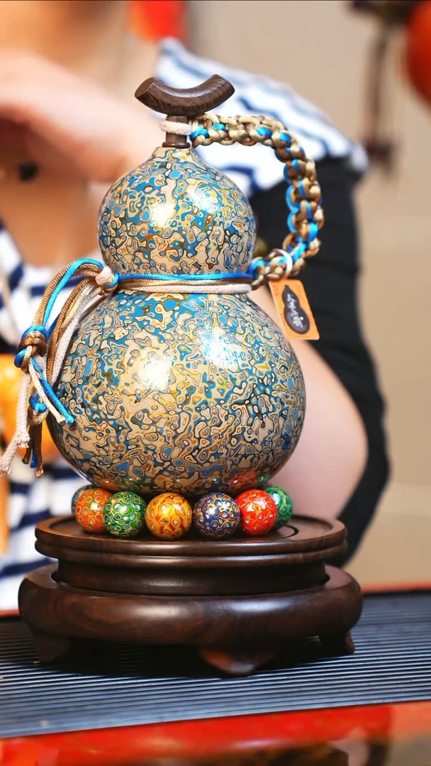 【闪购商品】JX045大师姐臻选非遗大漆酒葫芦