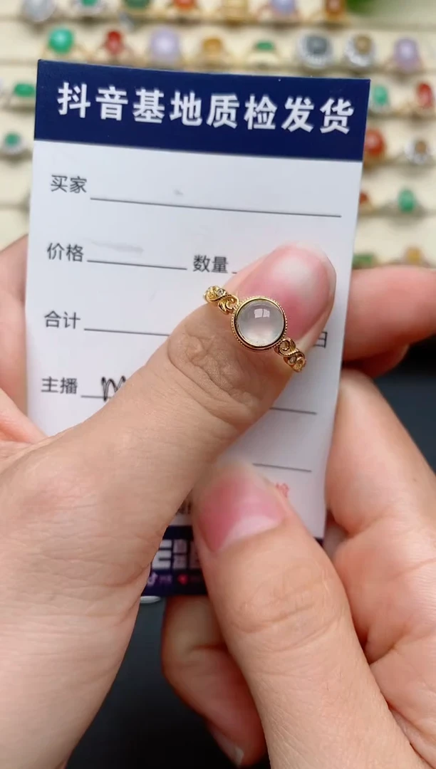 【闪购商品】翡翠戒指银S925镶嵌......