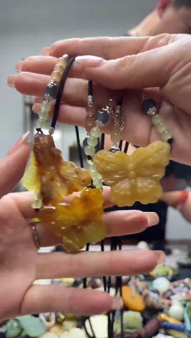 未镶嵌岫玉吊坠多样性发货*拍一发一