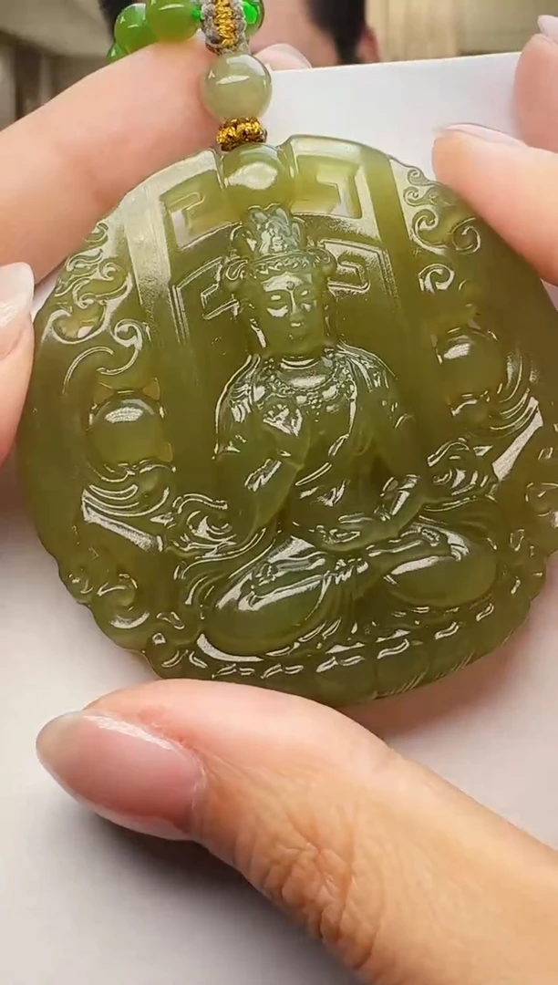 定制和田玉玉界匠心天然和田玉（拍一发一）