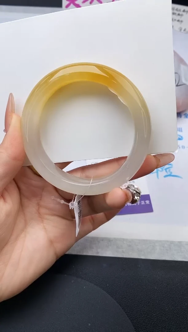 未镶嵌手镯石英质玉w43-HB57+