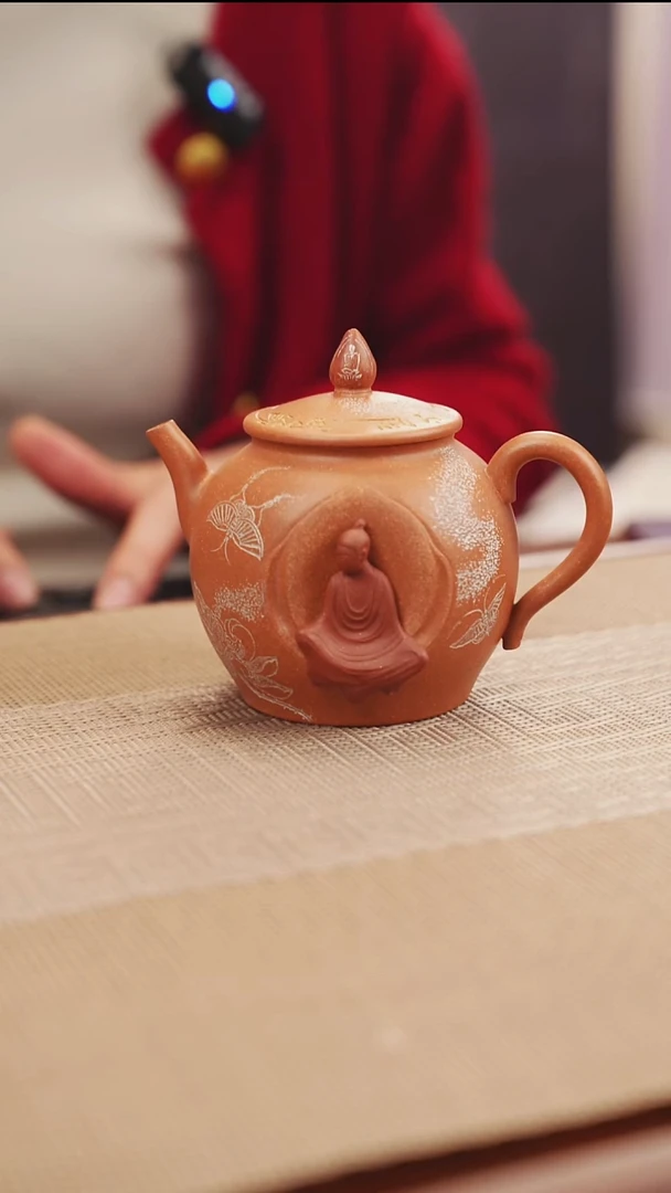 原矿静观黄降坡紫砂壶21