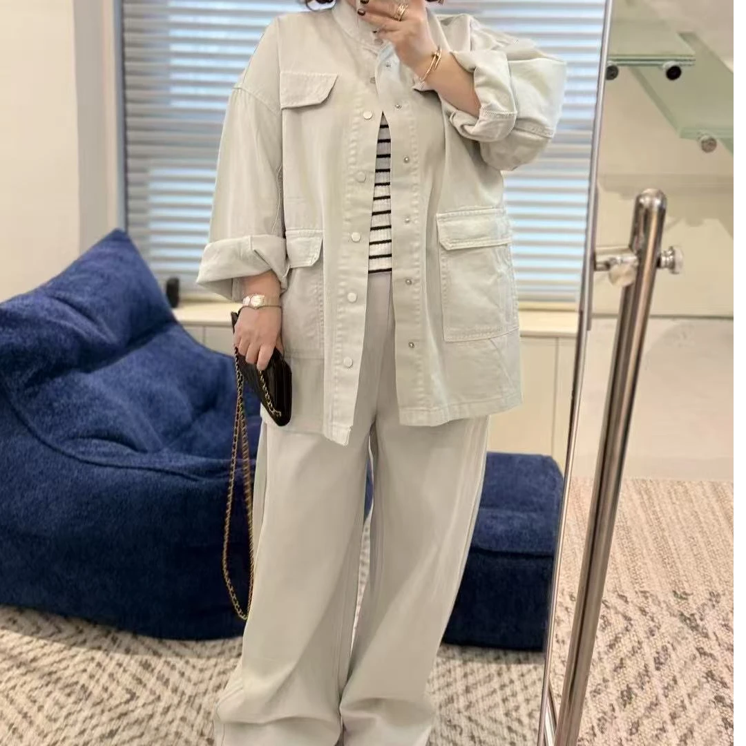 Meet遇见-春季定制版高品阔腿裤