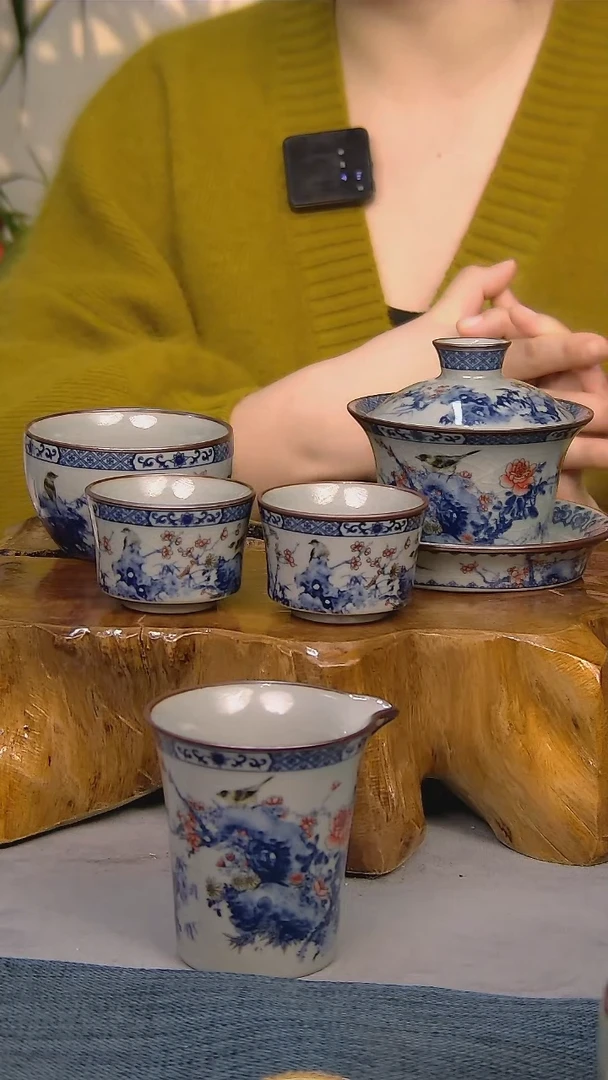 【闪购商品】简装家用款5件套 陶瓷家用茶具系列