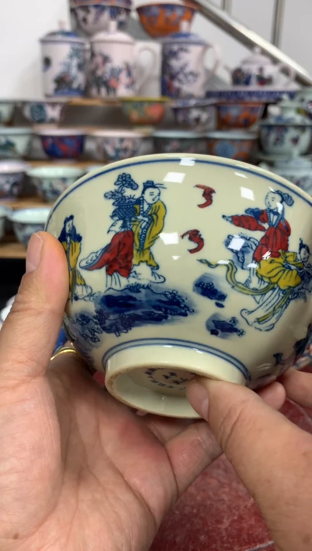 景德镇碗，杯，碟，盘