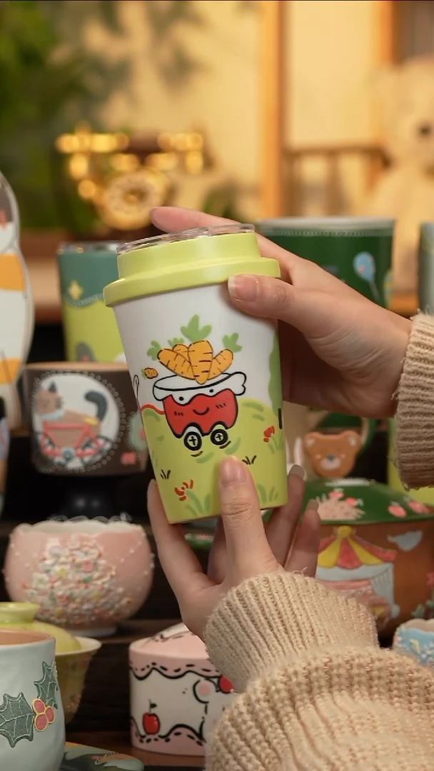 瓷片瓷A137景德镇原创手工陶瓷