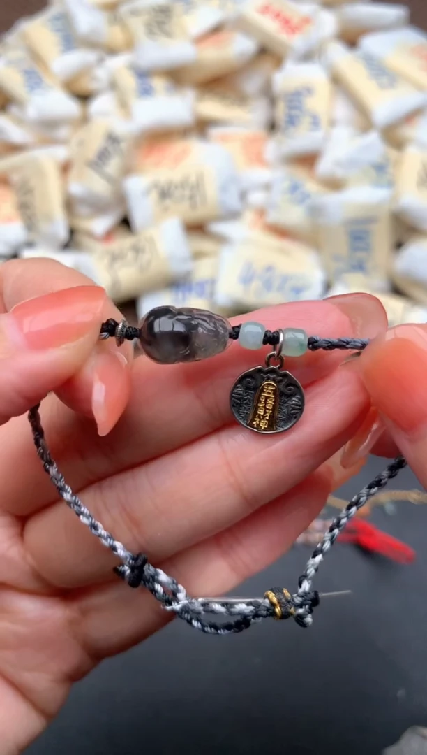 银S925镶嵌挂件翡翠1