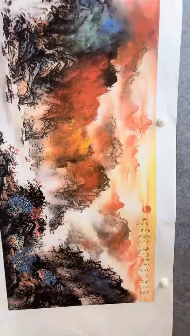 国画九霄甄选国画作品x12