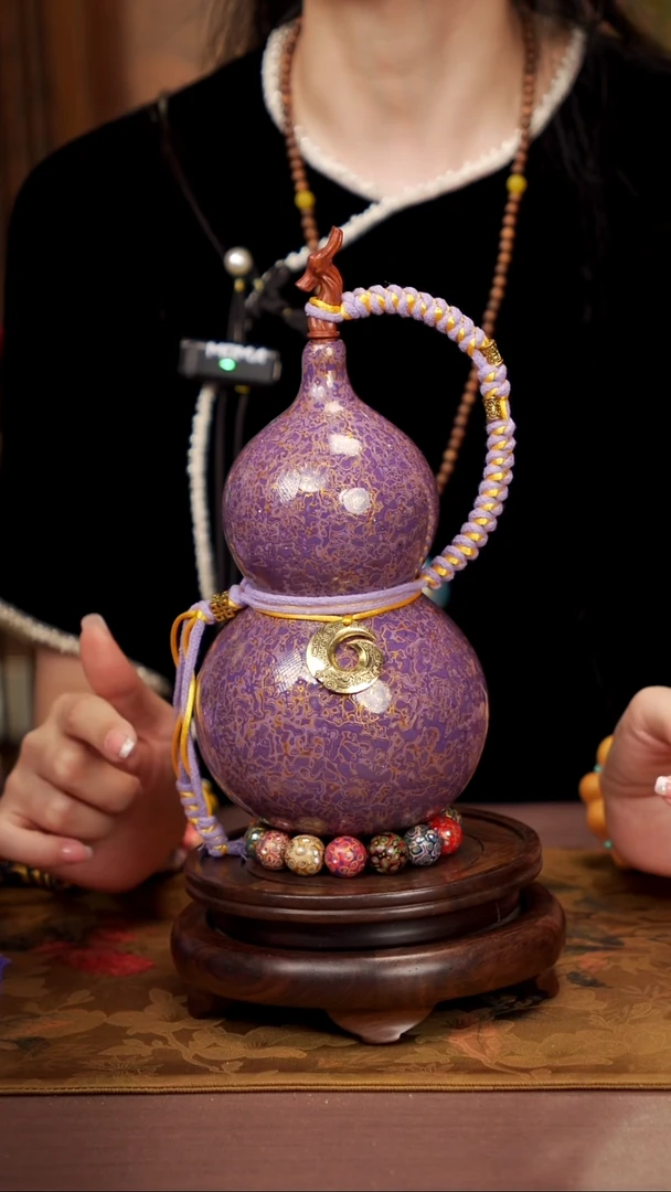 92易林高端工艺大漆酒葫芦--518