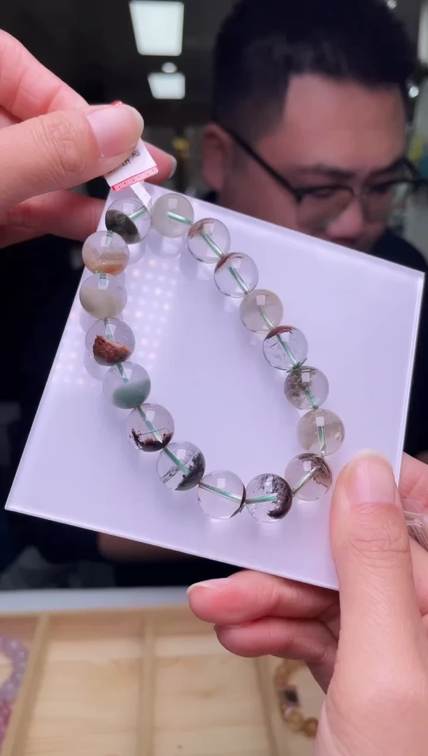 未镶嵌手链水晶12±/x-609【四季幽灵