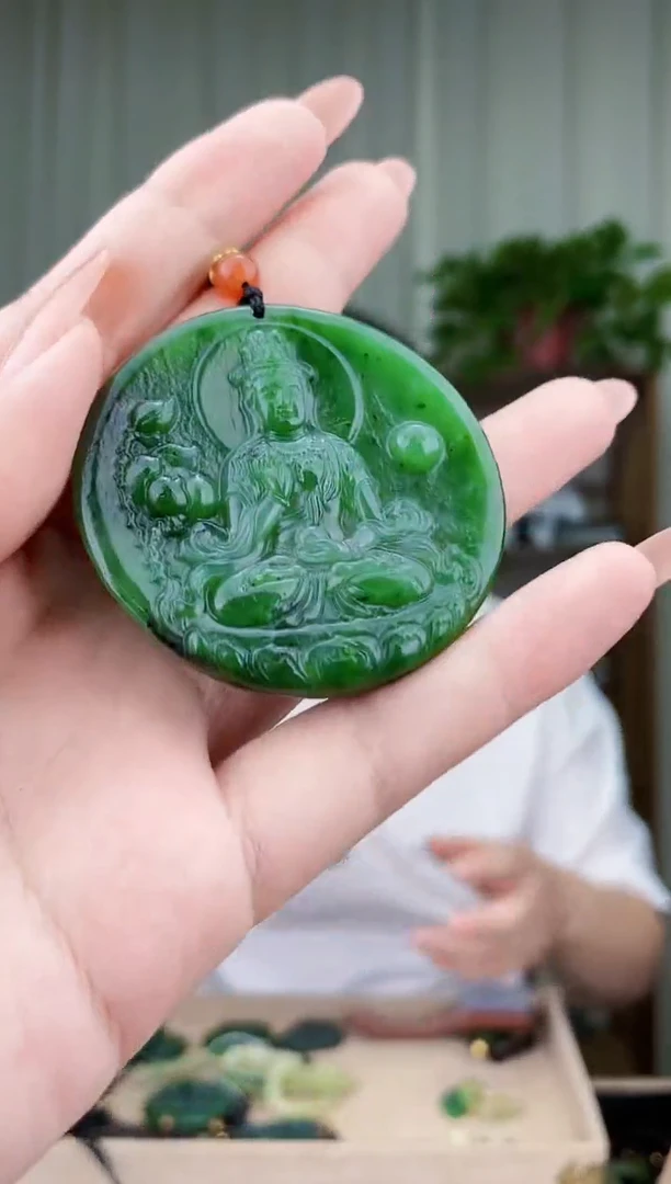 未镶嵌和田玉挂件拍一发一，多样性发货！