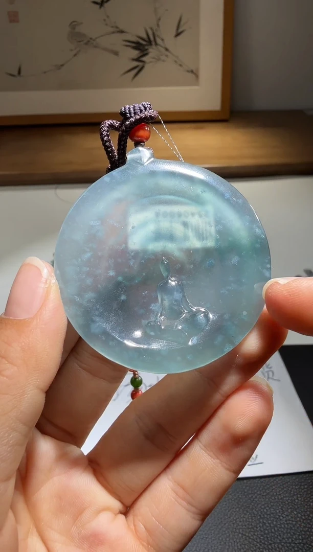 吊坠(不含链)未镶嵌翡翠悟道
