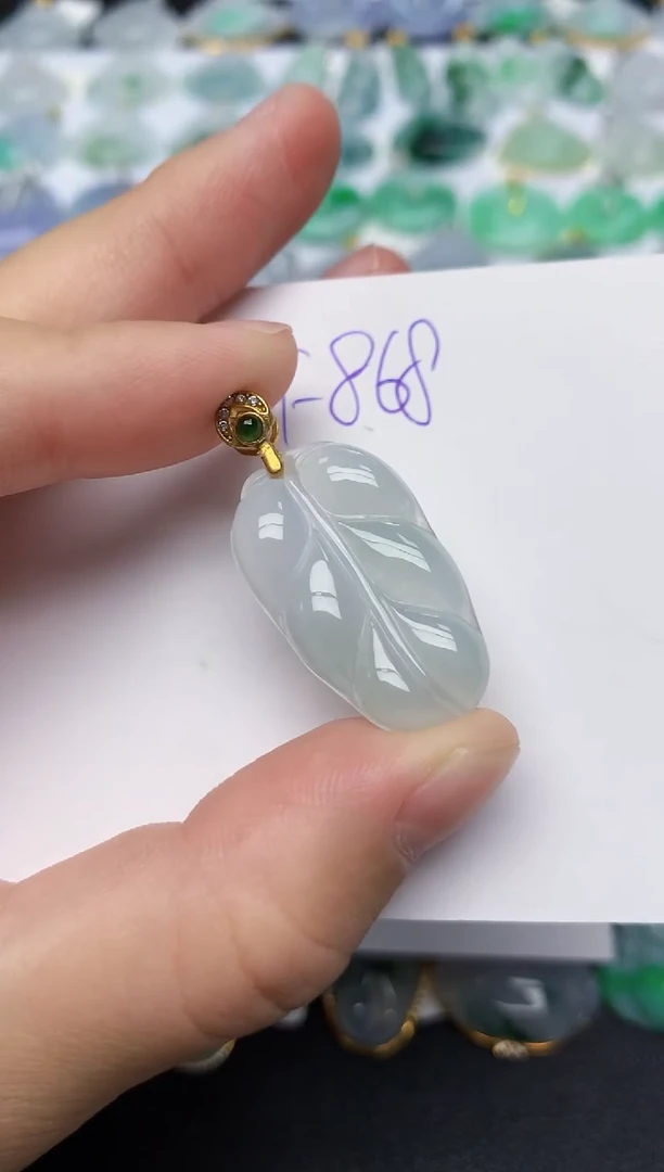 颈饰未镶嵌翡翠天然缅甸A货翡翠百元以上9元证书费自理