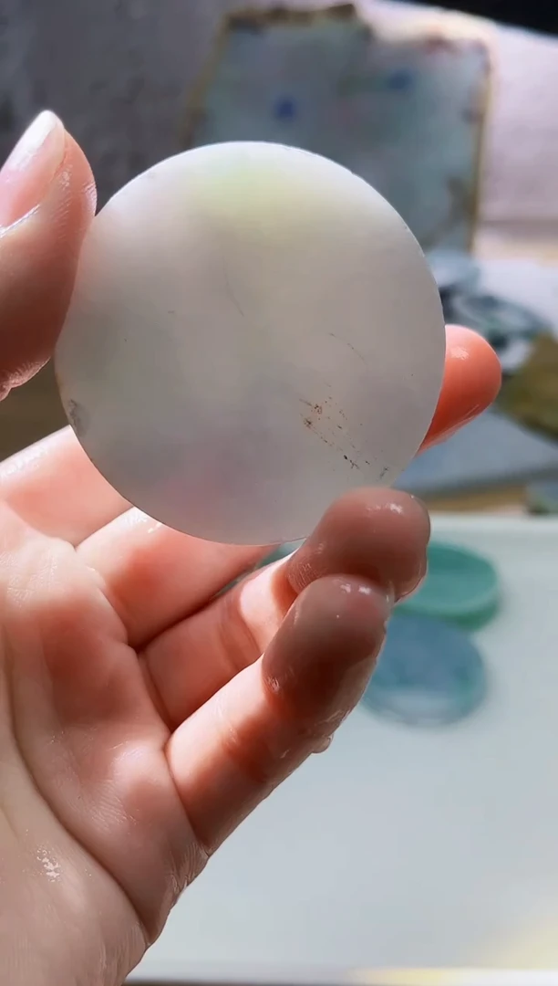 裸石翡翠天然翡翠A货古 南 859