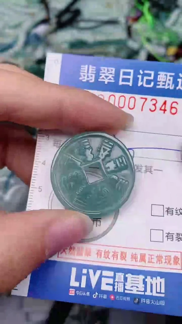 【闪购商品】翡翠颈饰未镶嵌00007346