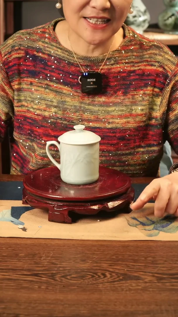 【闪购商品】龙泉青瓷 粉青 竹子杯